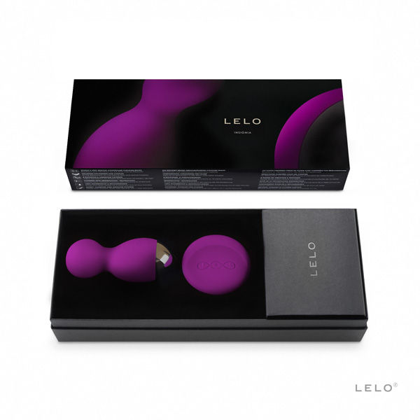 LELO BADGE Hula Balls Purple - Bolas de Kegel con Control Remoto