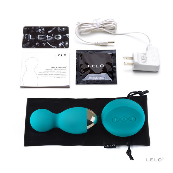 LELO BADGE BLUE HULA BALLS - Bolas Inteligentes con Control Remoto