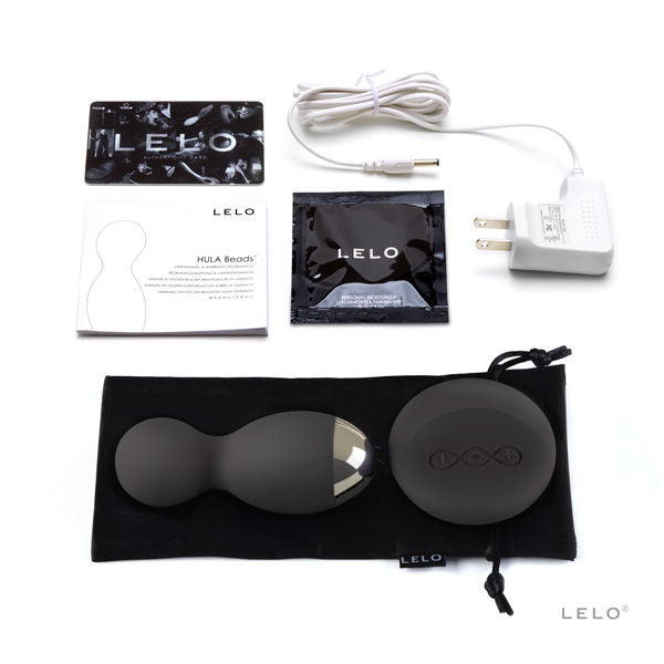 LELO BADGE HULA Balls Black - Bolas Inteligentes con Control Remoto
