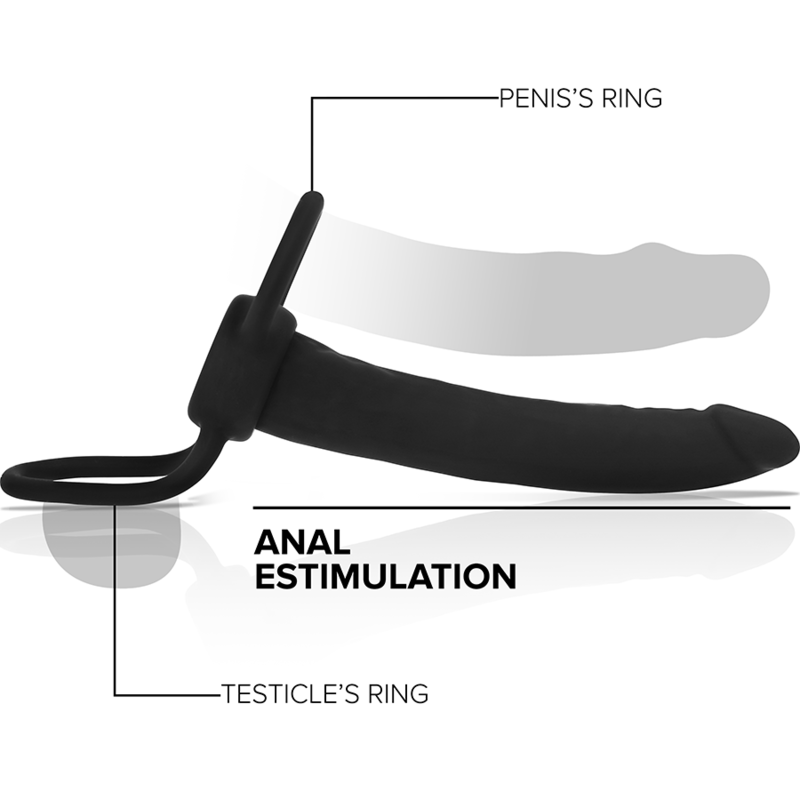 COBI Onyx Anal Dildo con Anillo - 13 cm Mythology Fantasy