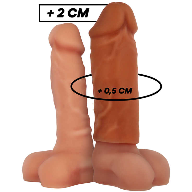 Extensión de Silicona Líquida V3 Marrón VIRILXL