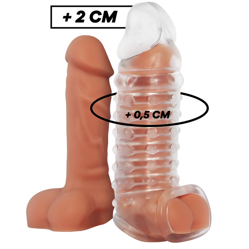 VIRILXL Penis Extension and Sheath V11 Transparent