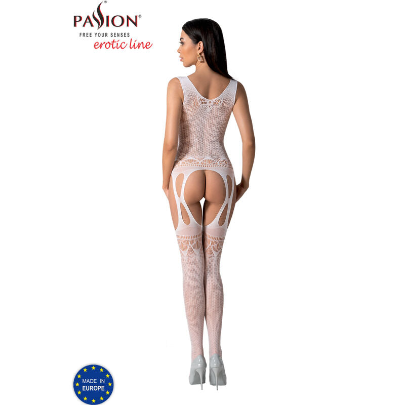 Bodystocking Blanco BS099 Passion Woman - Talla Única