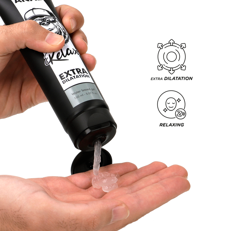 Black Hole Gel Anal Lubricante Base de Agua 150ml - Acción Relajante