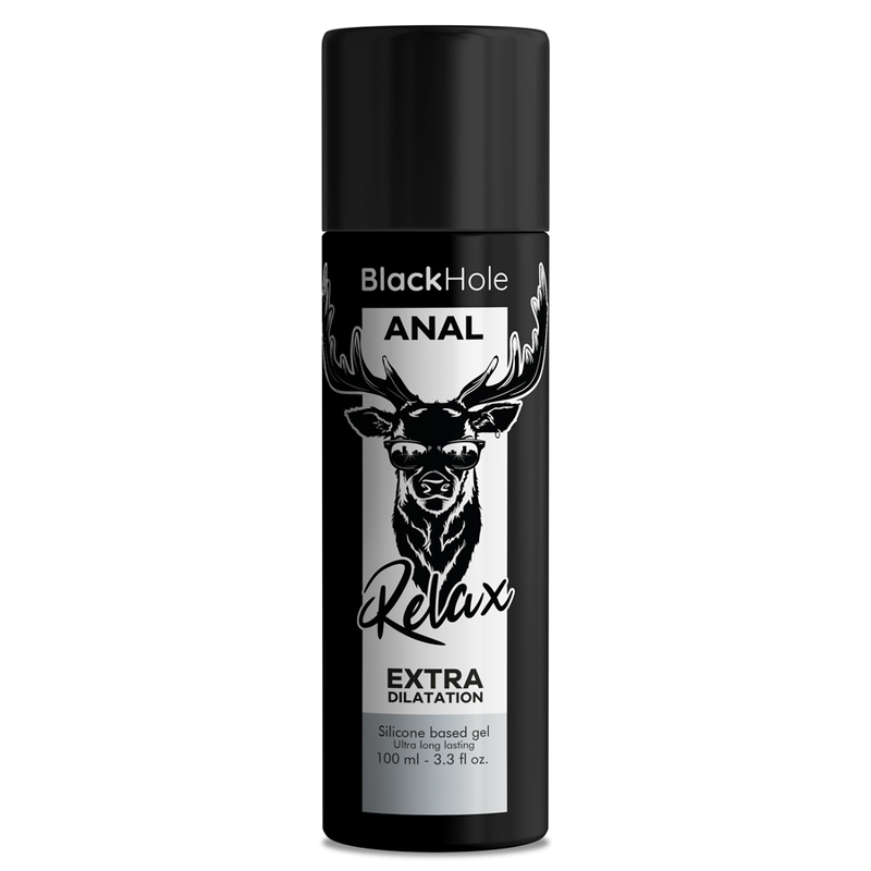 Black Hole Gel Silicona Base Dilatación Anal 100 ml