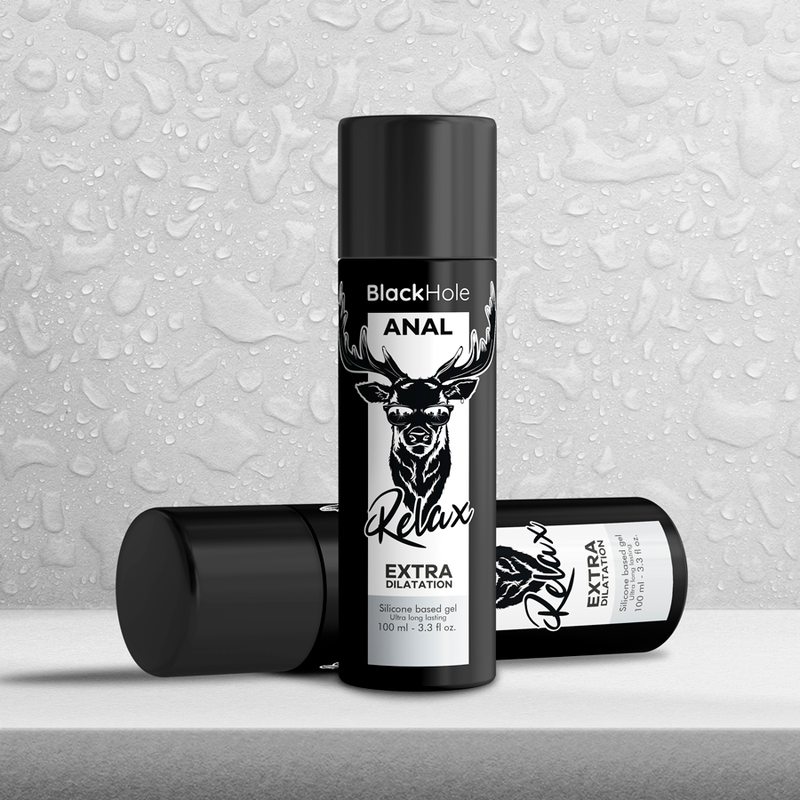 Black Hole Gel Silicona Base Dilatación Anal 100 ml