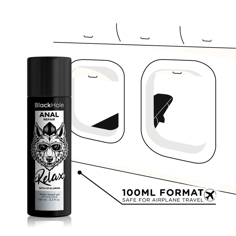 Black Hole Anal Repair Water Based Relax with Hyaluron 100 ml