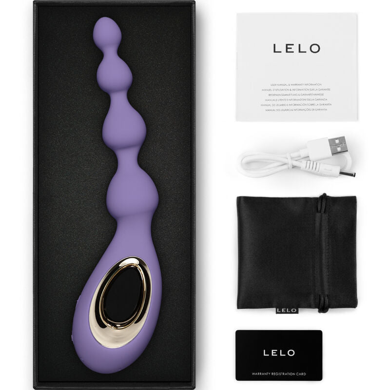 LELO Soraya Beads Violet - Masajeador Anal Premium