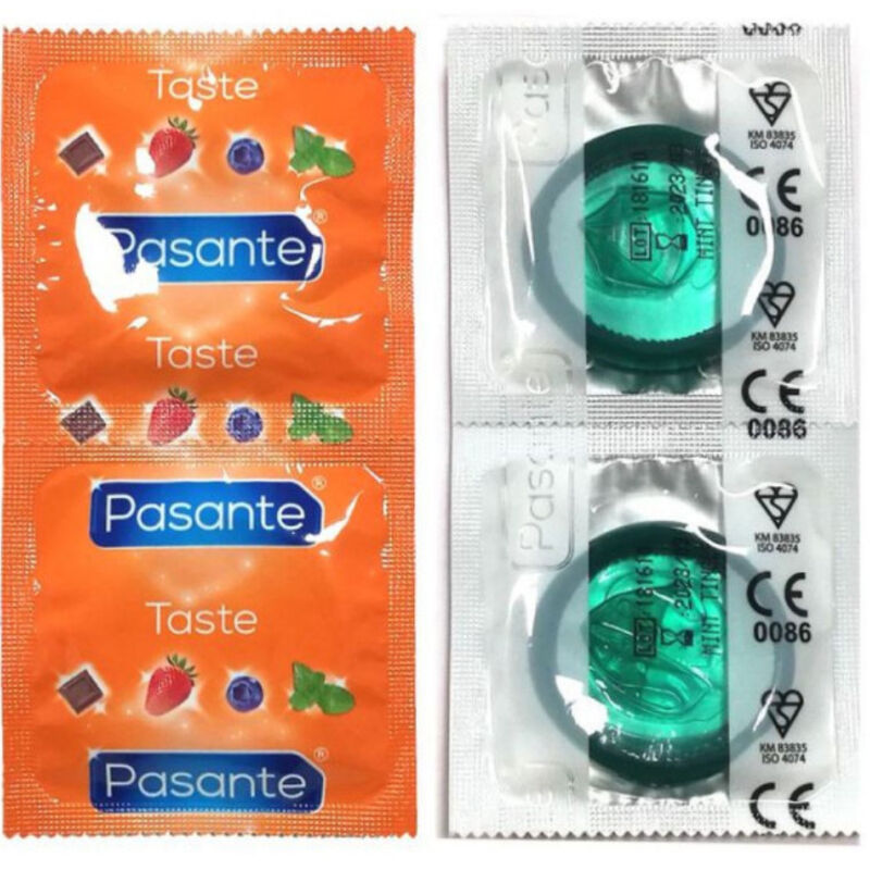Pasante Condoms Sabor Menta - Pack 144 Unidades