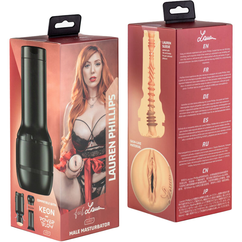 Kiiroo Feel Lauren Phillips Stars Collection Stroker Powerblow Compatible