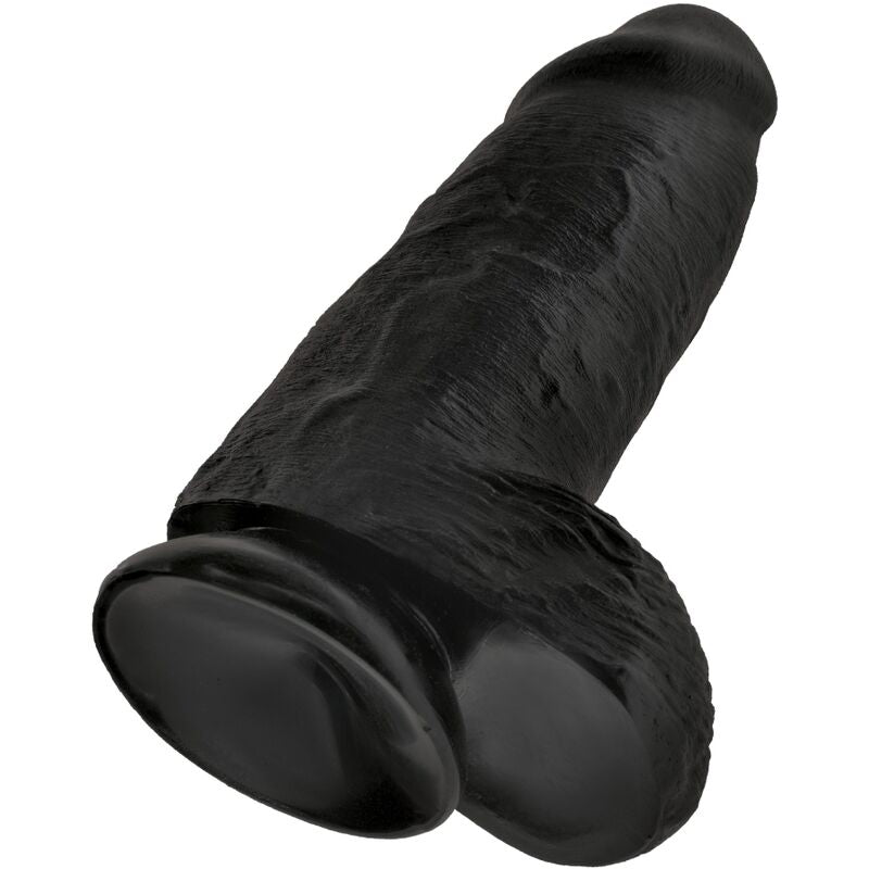 Pipedream King Cock Chubby Black - Dildo Realista 9 Pulgadas