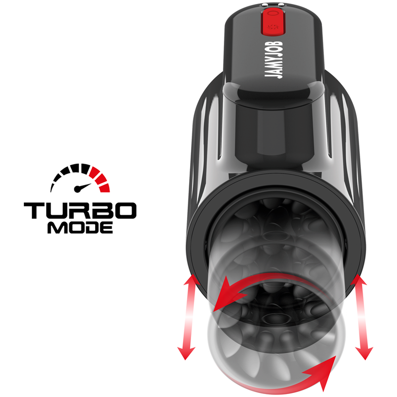 JAMYJOB Vortex - Masturbador Automático con Tecnología de Empuje y Rotación 360º