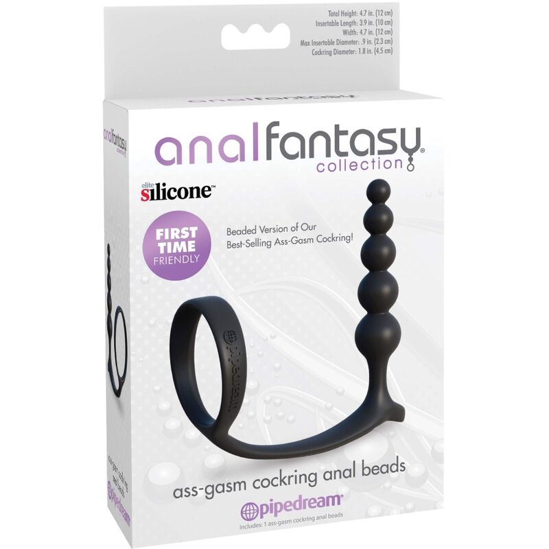 Anal Fantasy Elite Collection - Juego de Bolas Anales y Anillo