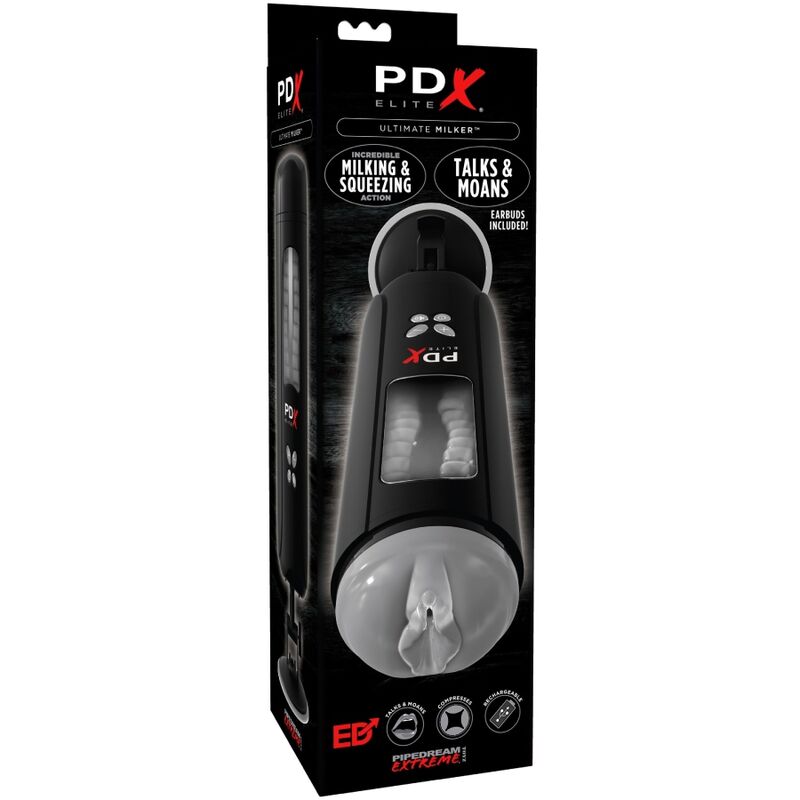 PDX Elite Stroker Ultimate Milker with Voice