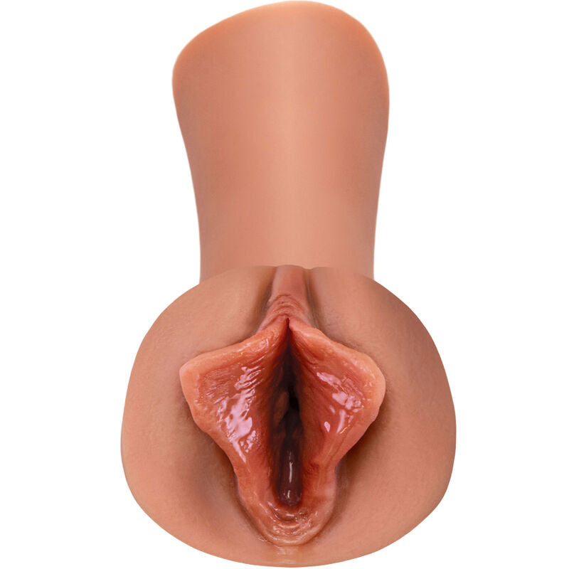 Fetish Fantasy Extreme Luscious Lips Stroker Silicona Caramelo - Masturbador Autolubricante
