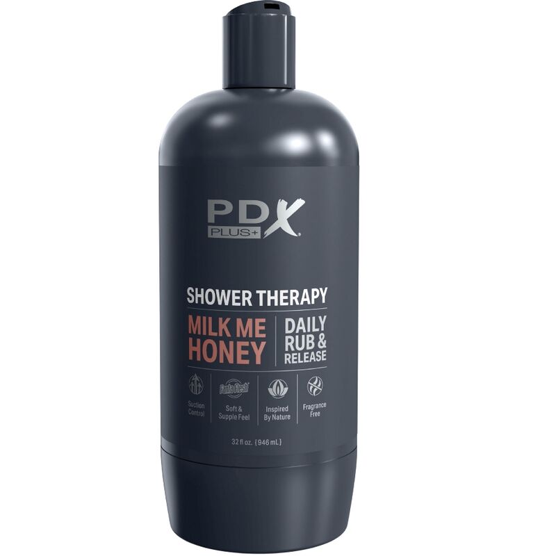 PDX PLUS+ Masturbador Discreto Shower Milk Honey Tan