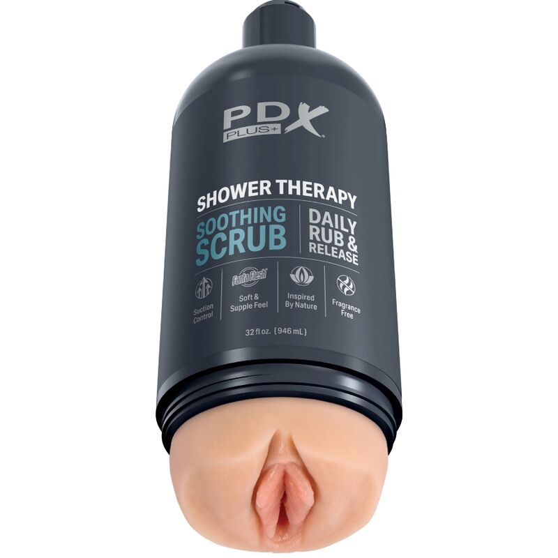 PDX Plus Stroker Botella Champú Discreto - Masturbador con Ventosa