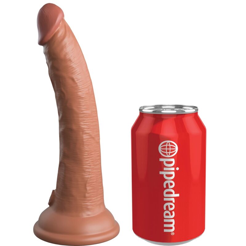 King Cock Elite Dildo Realístico Silicona 17.8 cm
