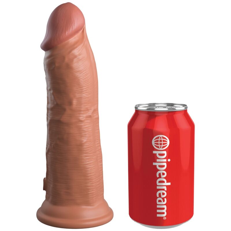 King Cock Elite Realistic Silicone Dildo 20.3 cm Caramel
