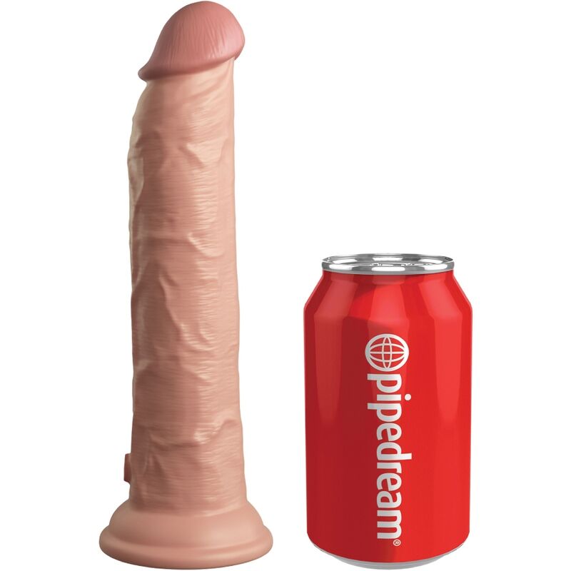 King Cock 9" Silicona Doble Densidad - Consolador Realista