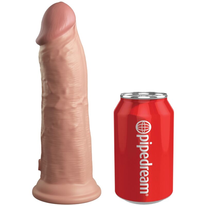 King Cock Elite Realistic Dildo Vibrating Silicona 20.3 cm
