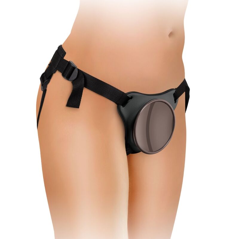 King Cock Elite Comfy Adjustable Harness with Dildo 17.8 cm