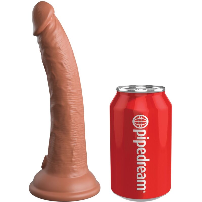 King Cock Elite Comfy Adjustable Harness with Dildo 17.8 cm
