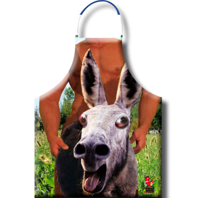 Delantal Diablo Picante Donkey - Diseño Erótico para Fiestas