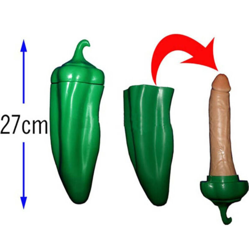 Diablo Picante Penis Green Pepper - Variedad de Ají Picante