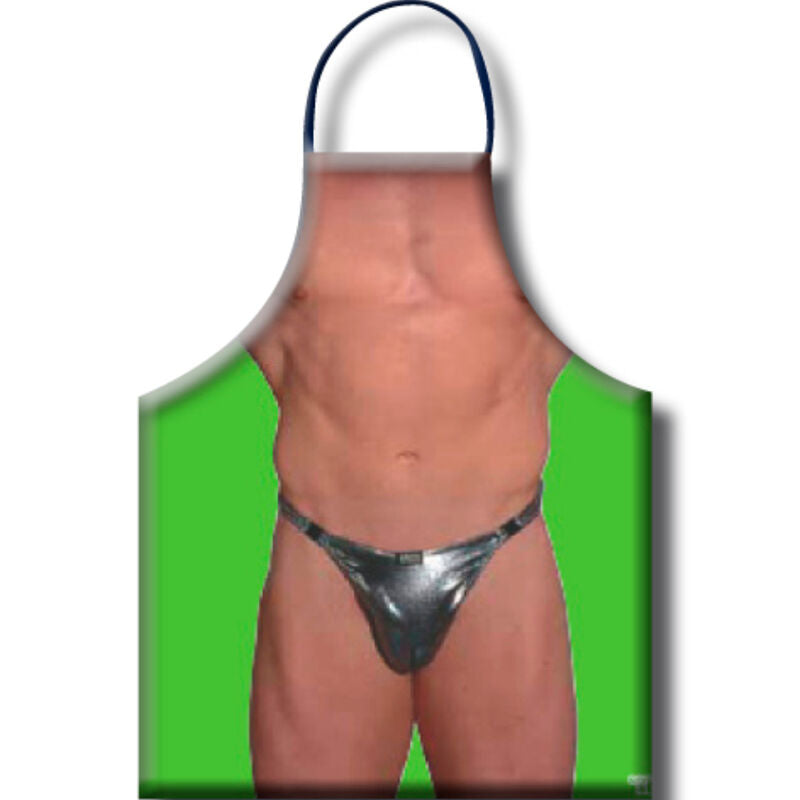 Delantal Sexy Diablo Picante - Motivo Divertido para Hombre