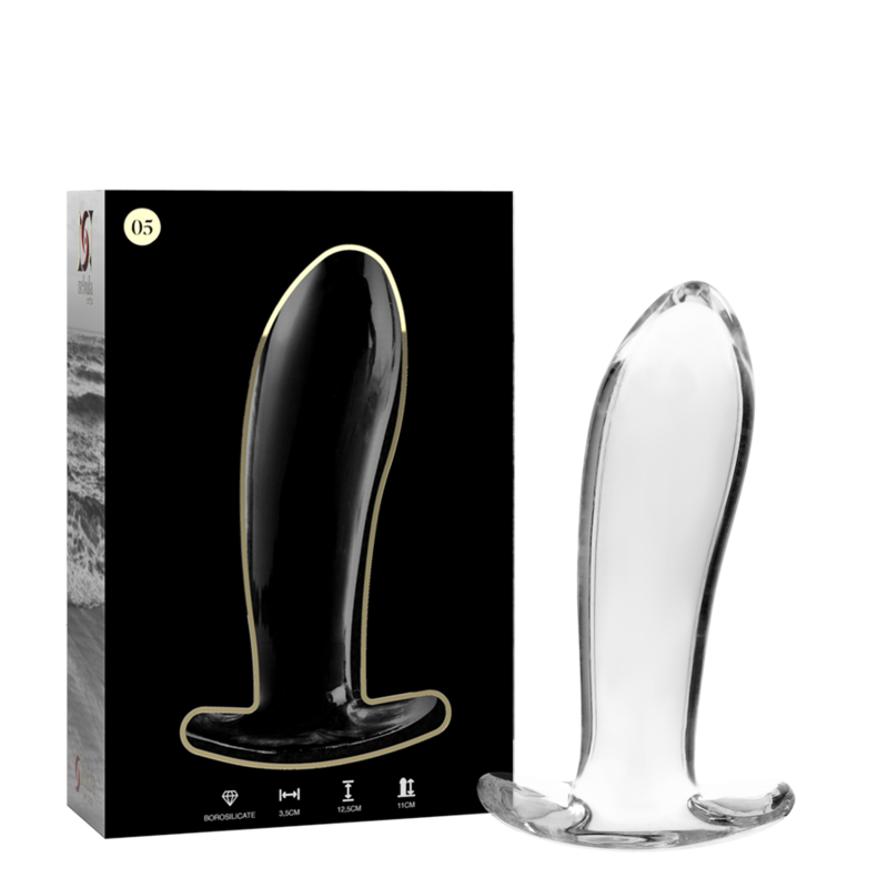 Nebula Series by Ibiza Model 5 - Plug Anal de Vidrio Borosilicato 12,5 cm