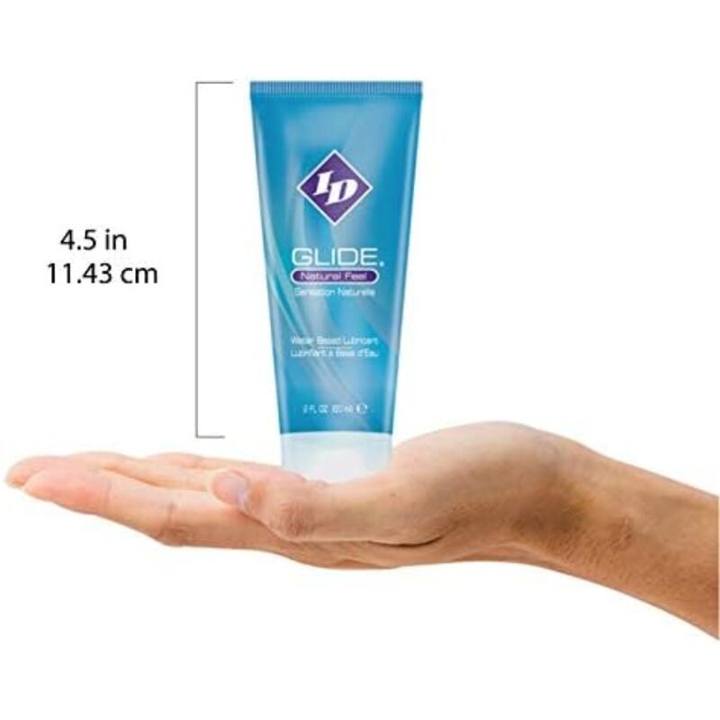 ID Glide Lubricante a Base de Agua Ultra Larga Duración Tubo Viaje 60 ml