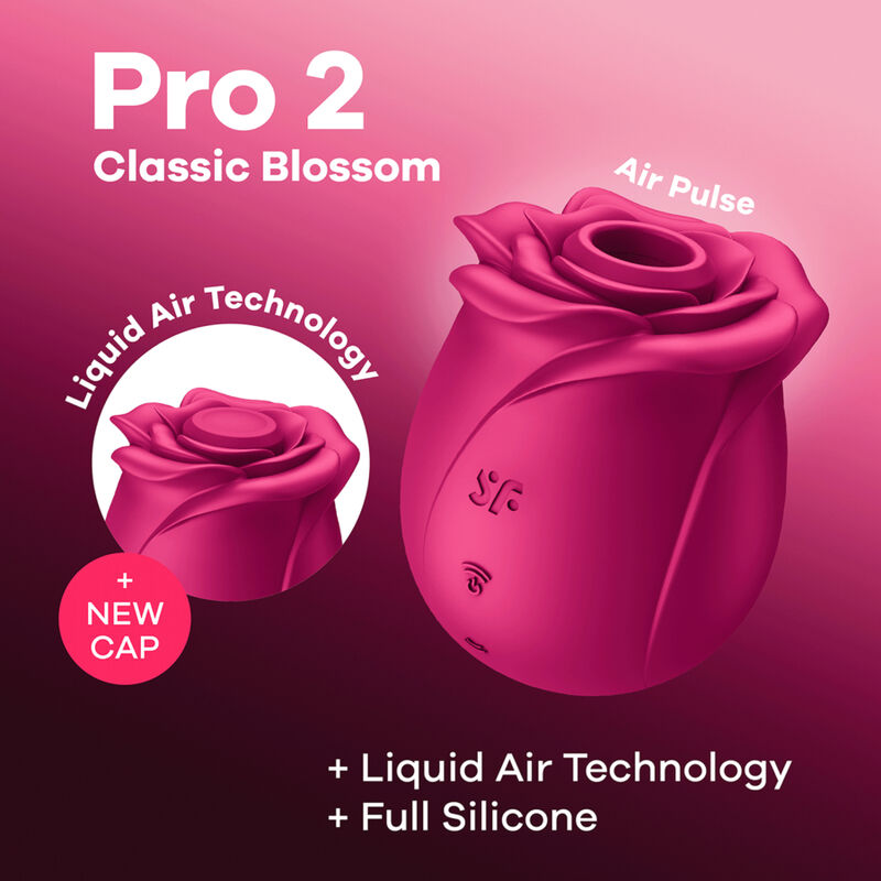 Satisfyer Air Pulse Pro 2 Classic Blossom