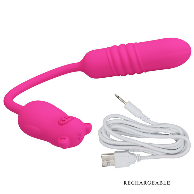 Pretty Love Nobikuma Pink - Vibrador de Silicona