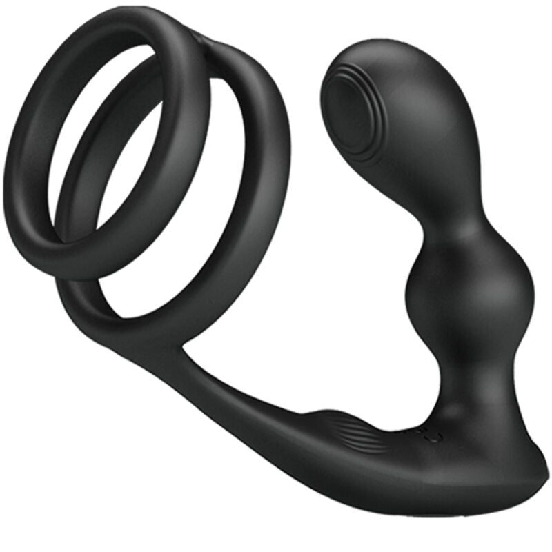 Pretty Love Marshall - Anillo Vibrador con Plug Anal y Control Remoto