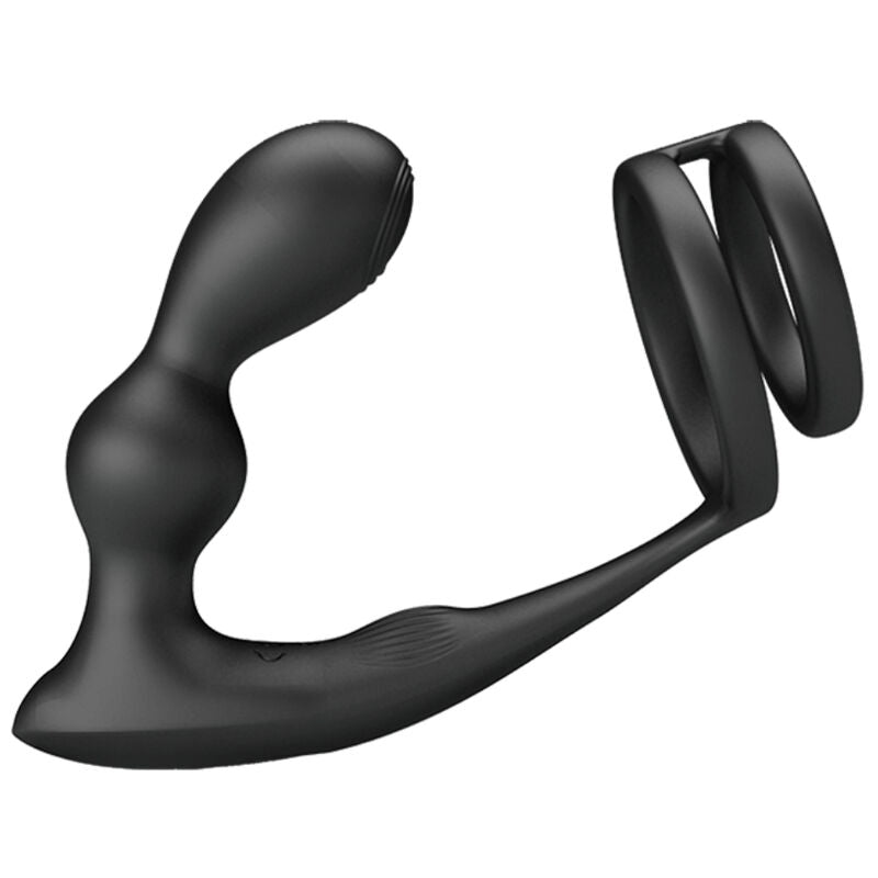 Pretty Love Marshall - Anillo Vibrador con Plug Anal y Control Remoto