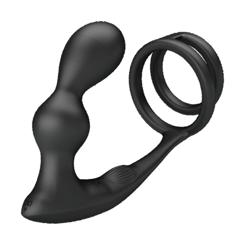 Pretty Love Marshall - Anillo Vibrador con Plug Anal y Control Remoto