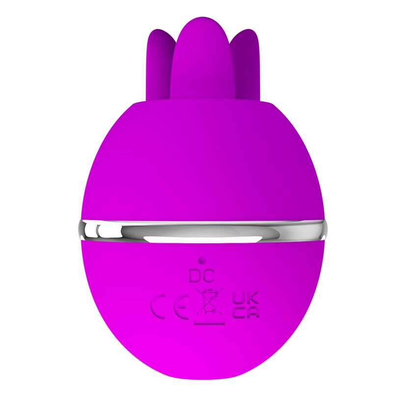 Pretty Love Gemini Ball Purple - Vibrador de Silicona Redondo