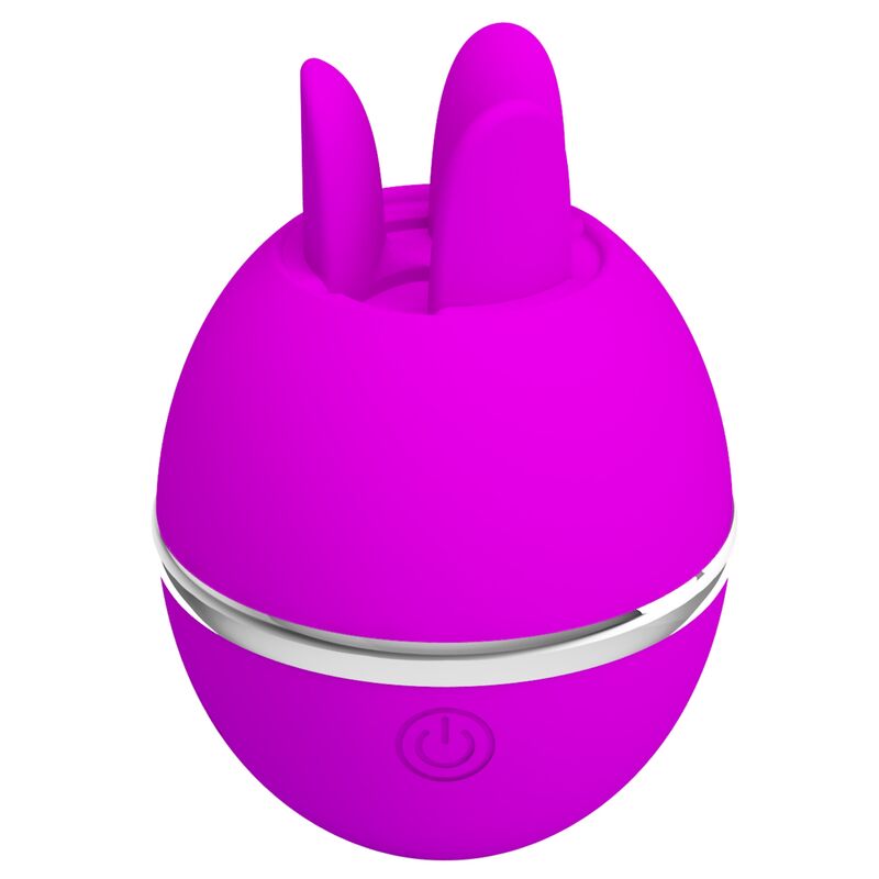 Pretty Love Gemini Ball Purple - Vibrador de Silicona Redondo