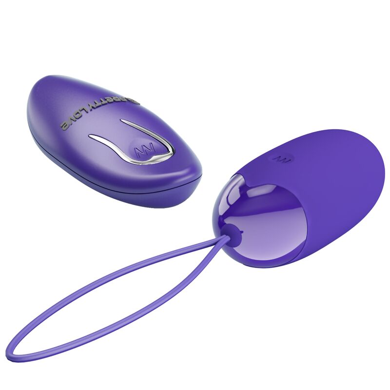 Pretty Love Berger Youth Egg Vibrador con Control Remoto Violeta