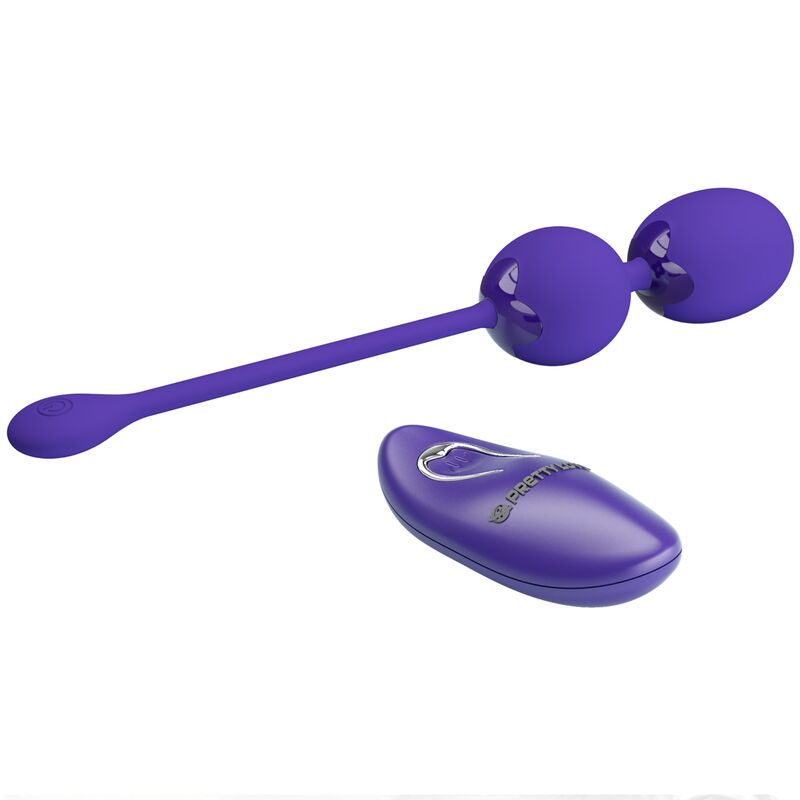 Pretty Love Willie Youth - Bolas de Control Remoto con Vibración Violeta