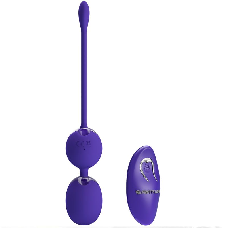 Pretty Love Willie Youth - Bolas de Control Remoto con Vibración Violeta