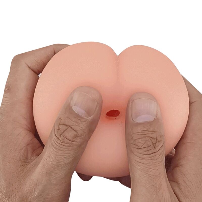 Pretty Love Peach - Masturbador Masculino de Silicona TPR Elástica