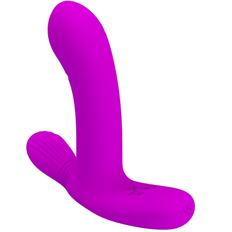 Pretty Love Geri Clitoris Massager Pink Remote Control