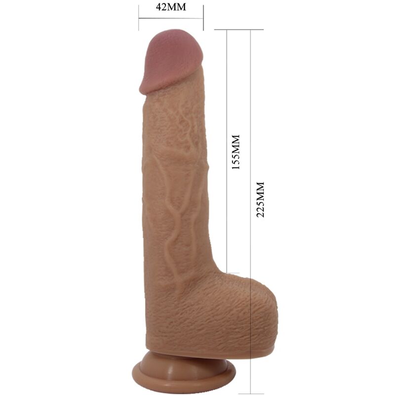 Pretty Love Tommy Realistic Dildo Vibrator 22.5 cm