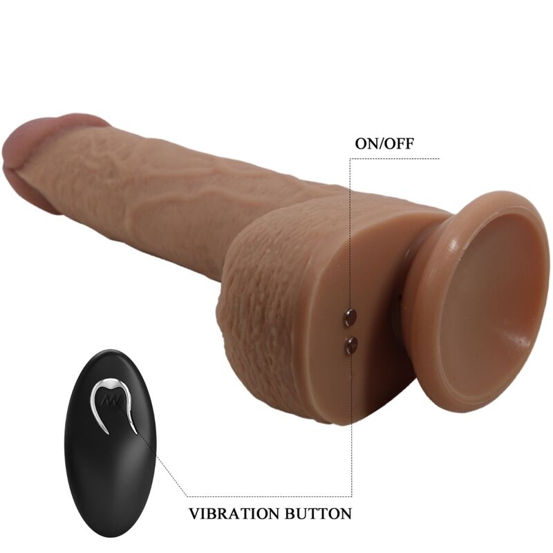 Pretty Love Tommy Realistic Dildo Vibrator 22.5 cm