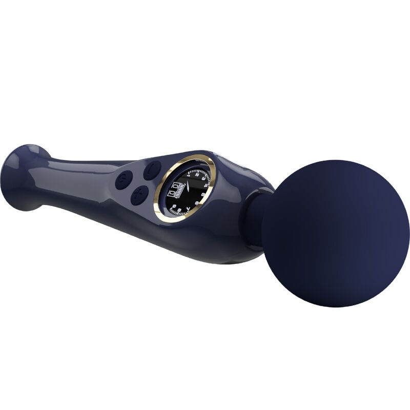 Pretty Love Skyler Vibrador Wand Azul - 10 Modos y 9 Velocidades