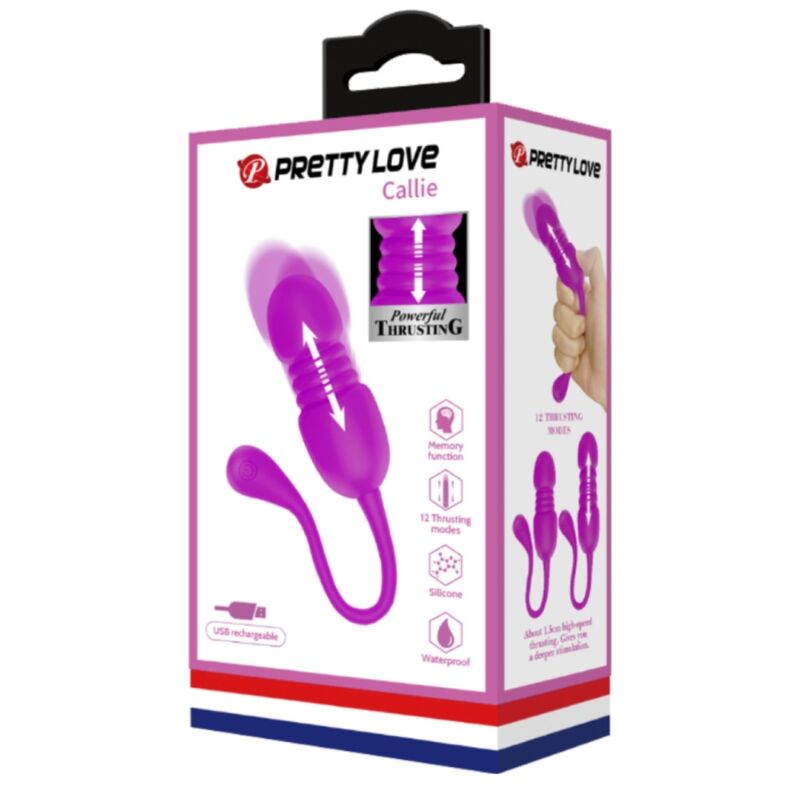 Pretty Love Callie Purple - Huevo Vibrador Recargable