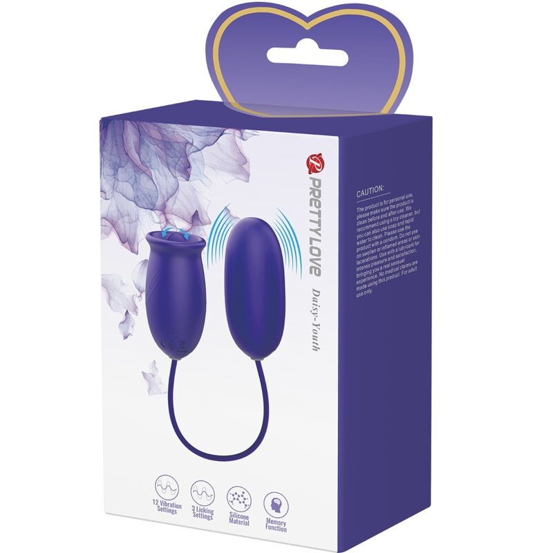 Pretty Love Daisy Youth Violet - Estimulador Recargable