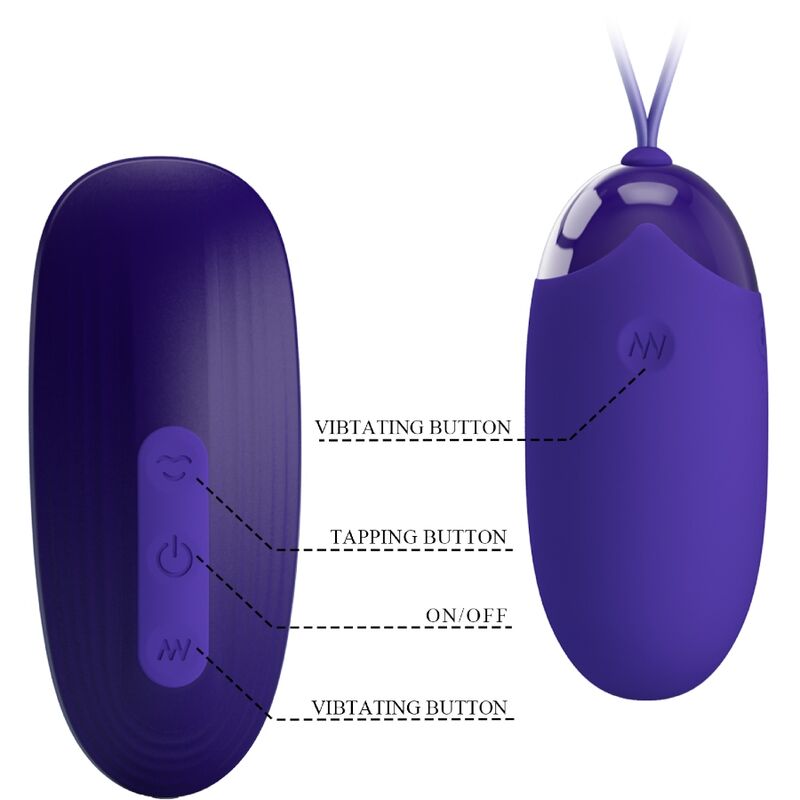 Pretty Love Stimulator Portable Egg - Estimulador Compacto